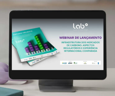 Webinar do LAB sobre infraestrutura e funcionamento do mercado secundário dos Ativos do SBCE e créditos de carbono disponível no YouTube.